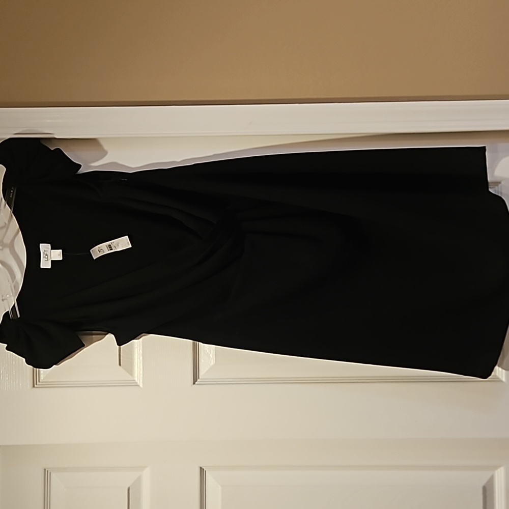 Ann Taylor Loft Black cocktail dress, size 10, new